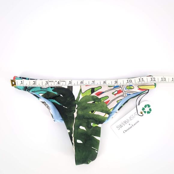 Swiminista x Christian Lacroix Bikini Bottom Jardin Exo'Chic Print NWT - Size XS - Picture 8 of 15